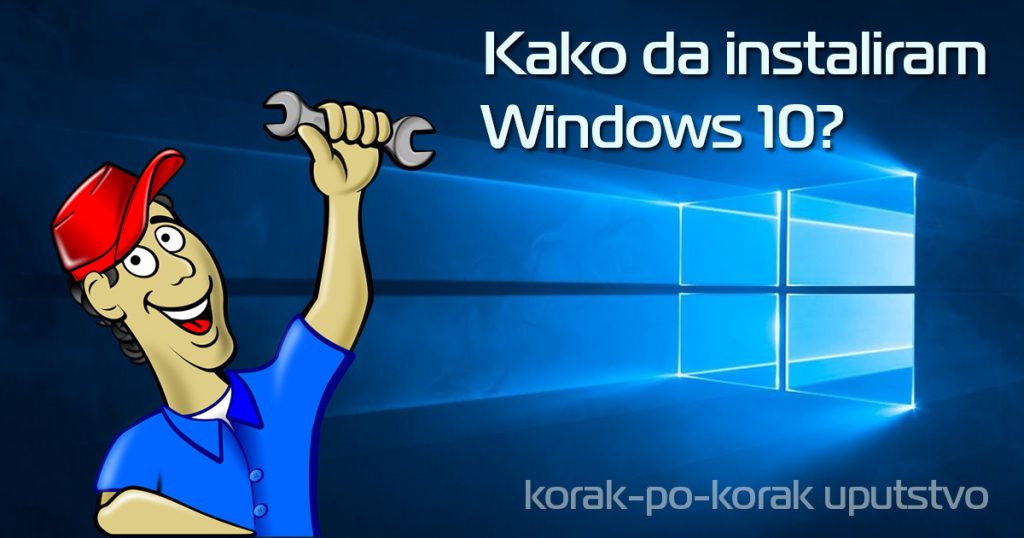 kako instalirati windows 10